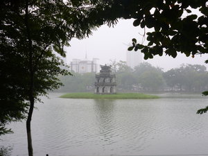 Overlooking Hanoi Lake