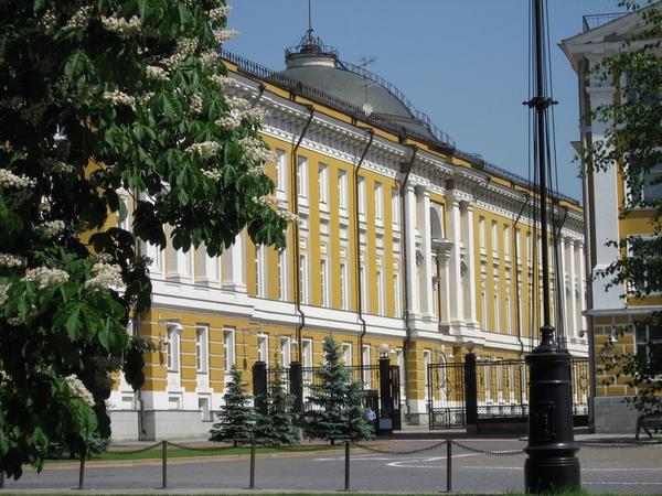 Building inside the Kremlin.