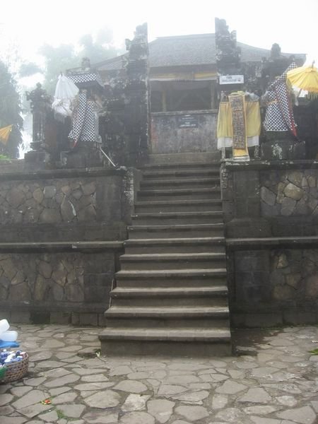 Temple at the top.