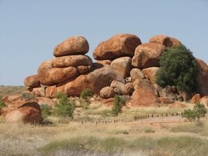 The Devils Marbles.