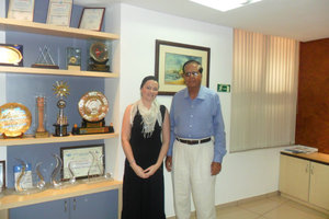 Me and Dr. Ravichandran