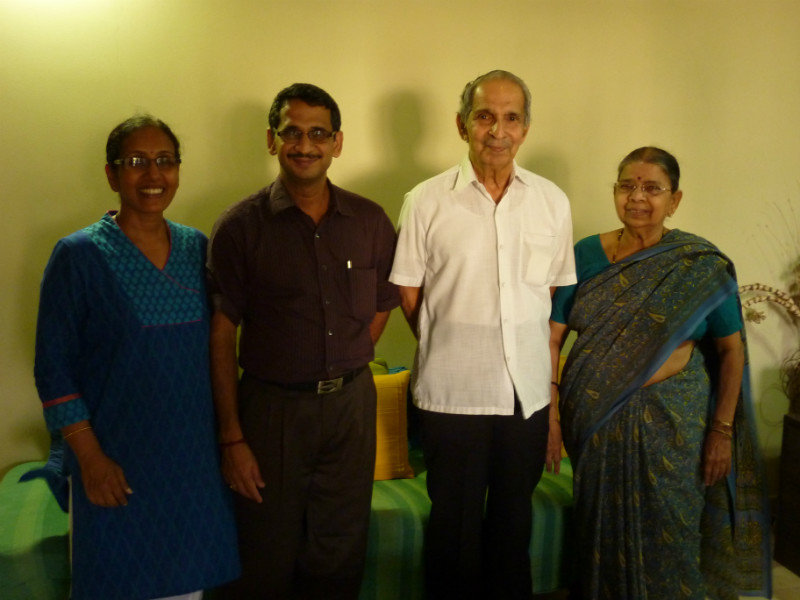 Devdas Kamath and family