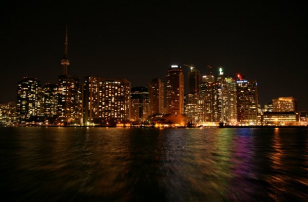 Toronto skyline from the 'islands'