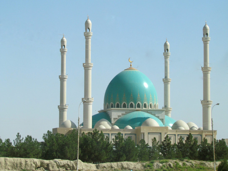 Turkmenistan Mosque