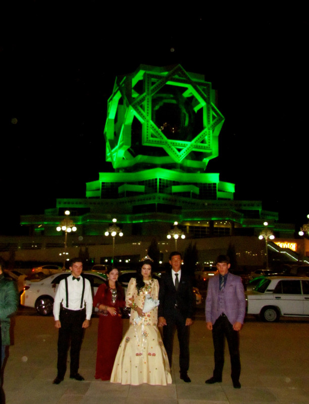 Turkmenistan.  Ashgabat @Night