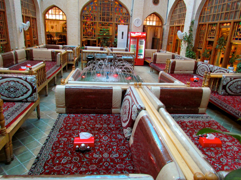 Typical Iranian Restaurant