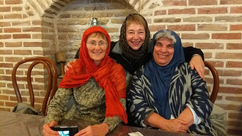 Sue, Kathy & Elinor (Mashhad)
