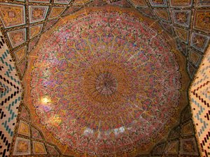 Nasir-ol-Molk Mosque Tile work, Shiraz 