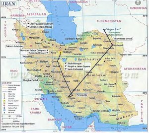 Iran map