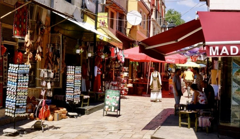 Skopje Old Turkish Bazaar