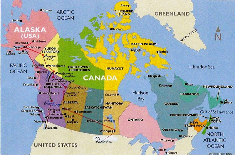 Travel Thru Canada & Alaska
