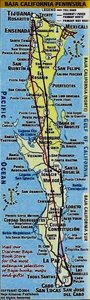 Baja Route Map