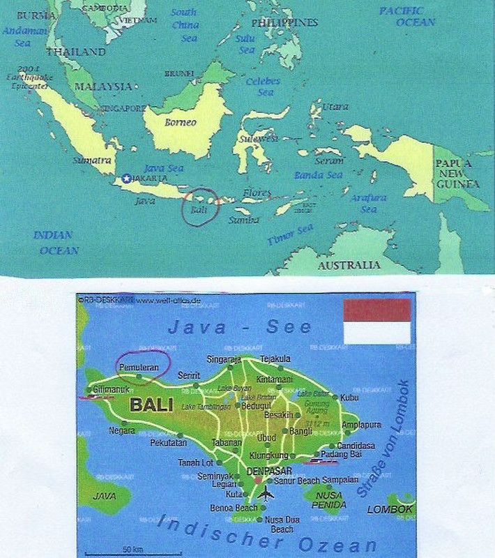 Indonesia on Top, Bali Below