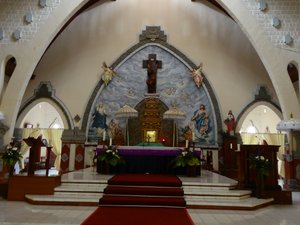 Inside Palasari Catholic Church