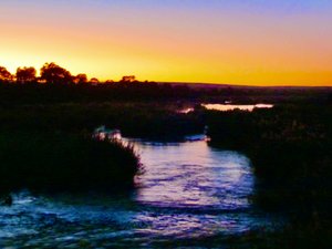 Sunset Over Sabie River