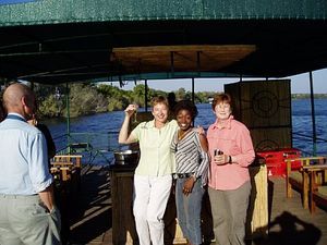 Cruising on the Great Zambezi River