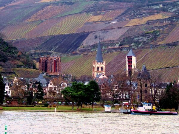 Scene Along the Rhine