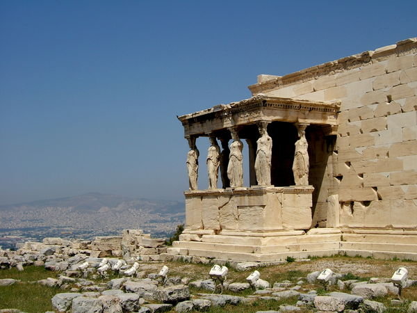 Athens, Caryatids/Parthenon