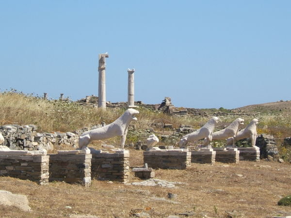 Delos, Terrace of the Lions