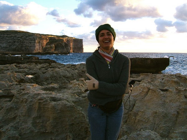 Vic on Gozo@Dwejra Cliffs