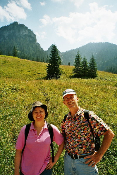 Marysia & Bernie in Tatra Mtns.