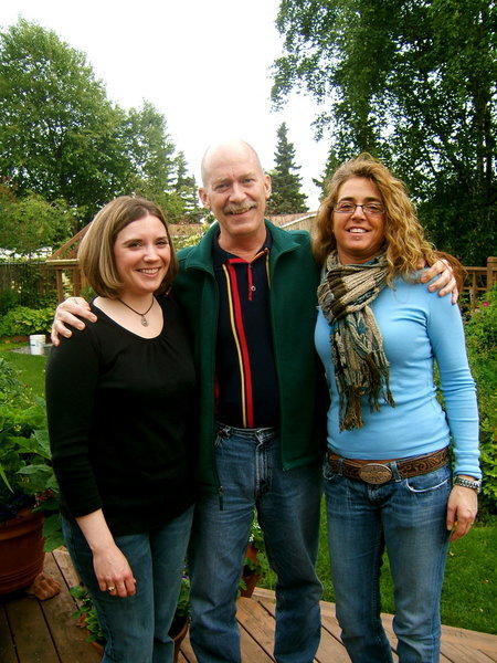 Bernard with Laura & Jannay