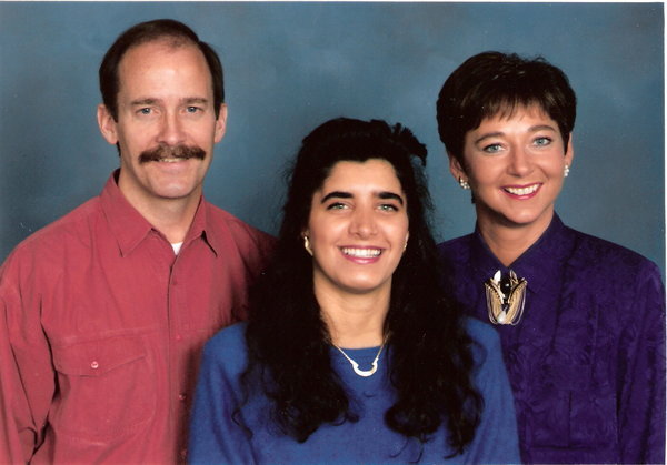 Bernie & Kathy w/Marcela 1991