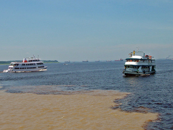 Rio Negro & Solimoes (aka Amazon) Rivers