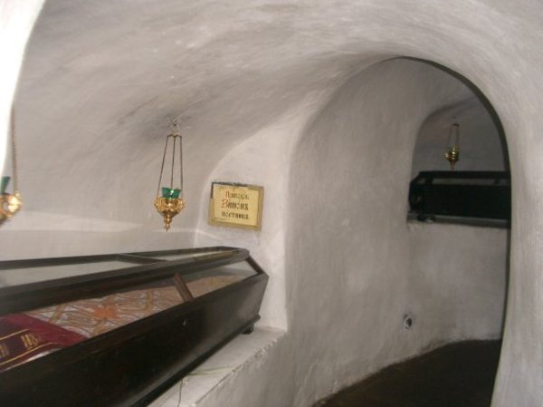 Inside a Monastery Cave