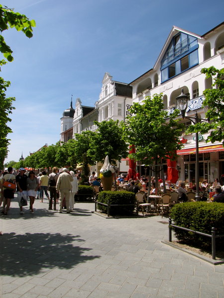 Main Street, Ostseebad-Binz (July)