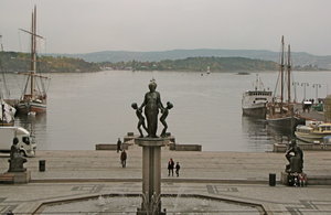 Oslo Harbor from Town Hall