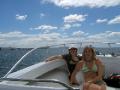 Kelly & JJ on Snorkel Boat