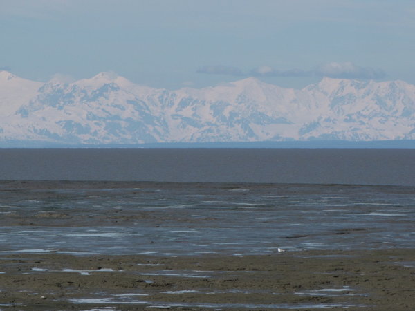 Alaska Range from Anchorage