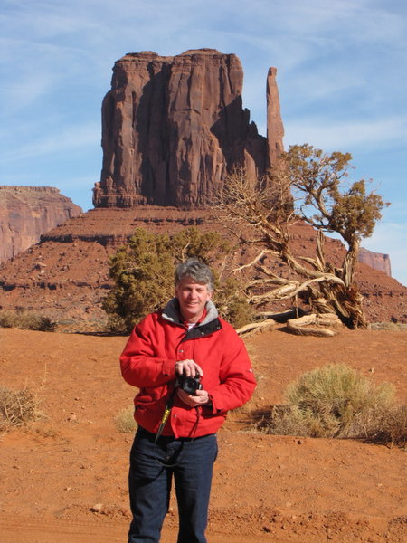 Marcel in Monument Valley