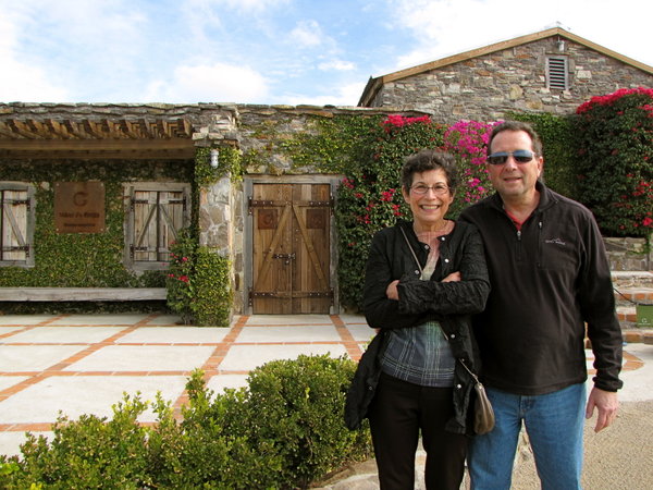 Susan & Stu in Wine Country, Mexico
