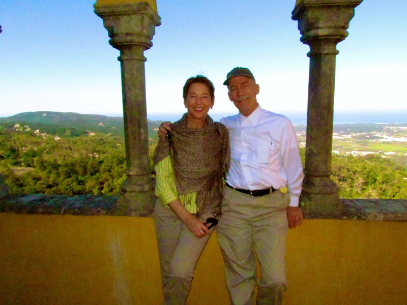Kathy & Bernie in Sintra, Portugal