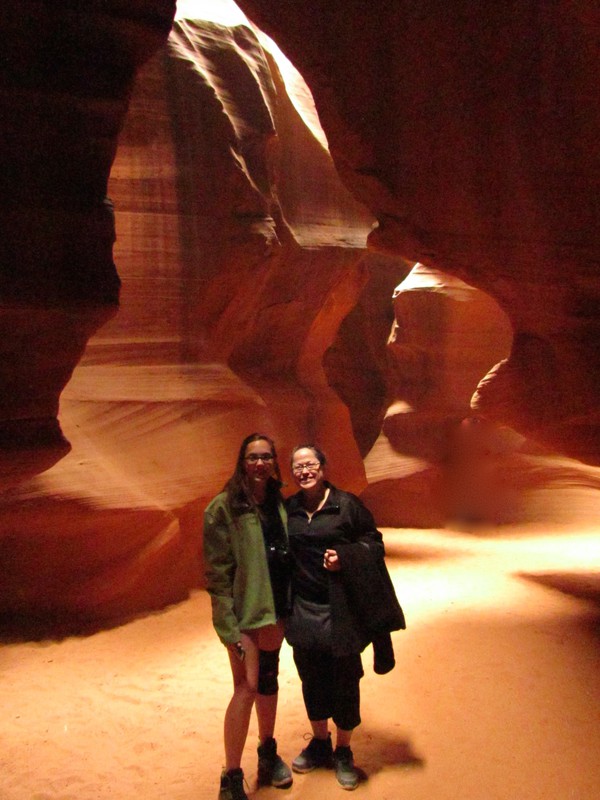 Mac & Denise @Antelope Canyon, Arizona