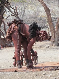 Himba Woman Vendor