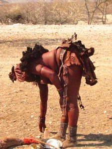 Himba Woman Vendor