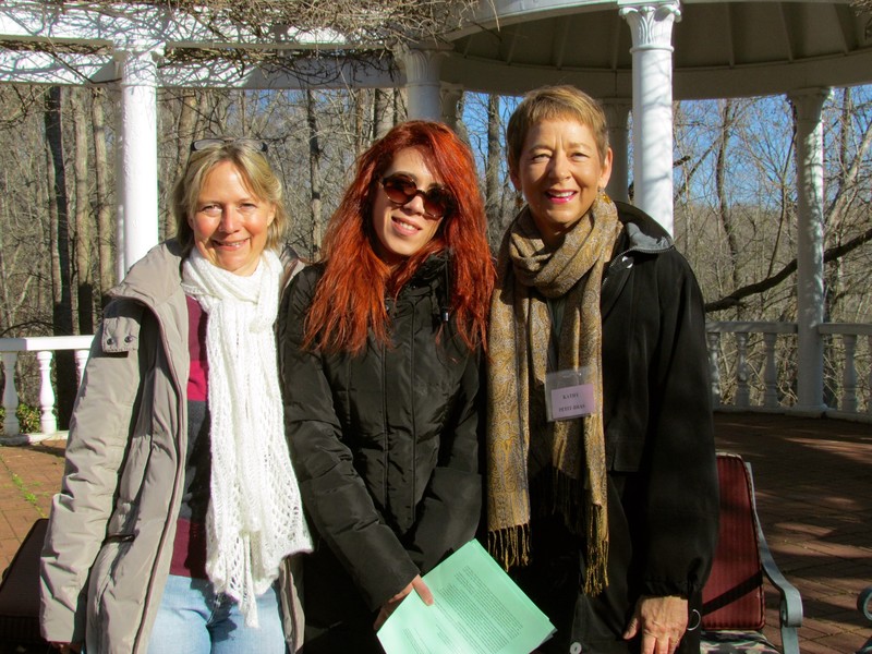 Corinne, Angeliki and Kathy 