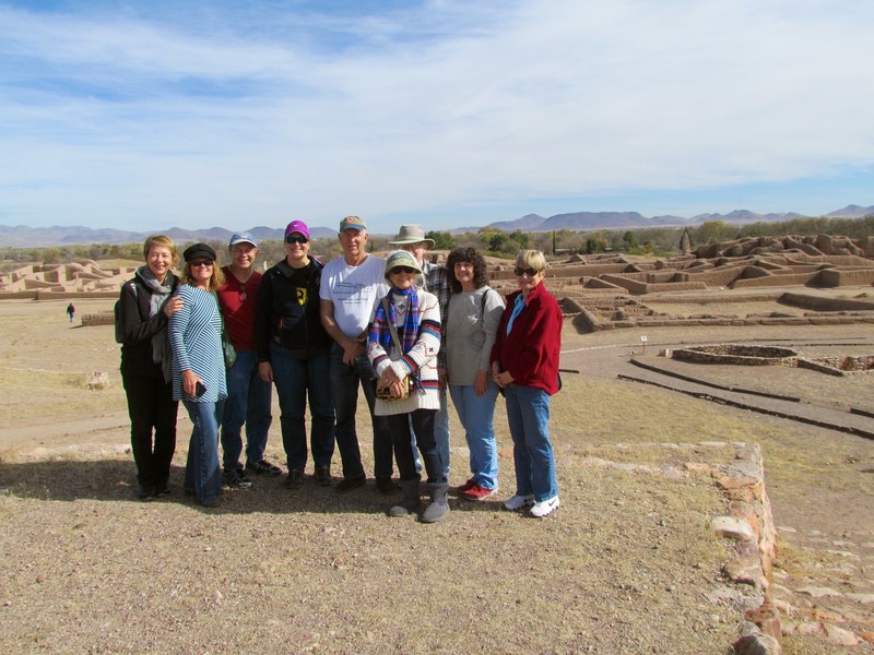 Docent Group in Paquime ruins, Chihuahua, Mexico