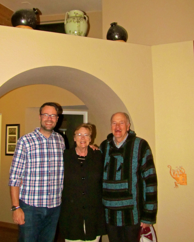 Rick, Sue & Peter in Tucson
