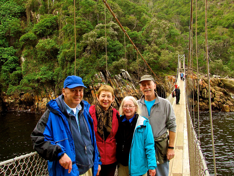 Tim, Kathy, Linda & Bernie/South Africa