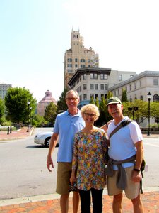 William & Pamela w/Bernie in Asheville, NC