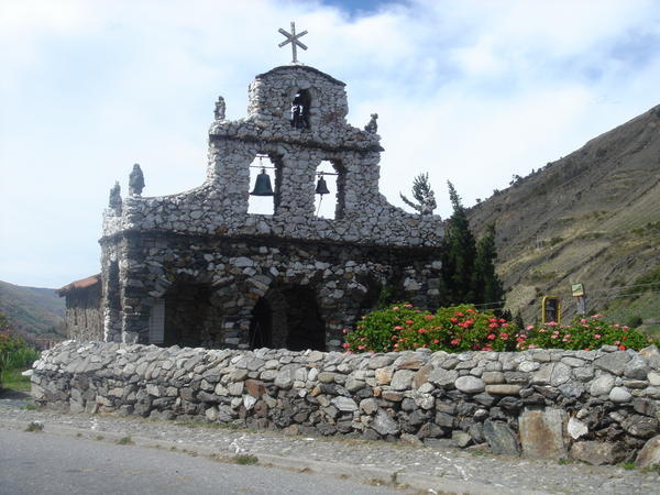 A Church on the way from Mérida to Los Llanos