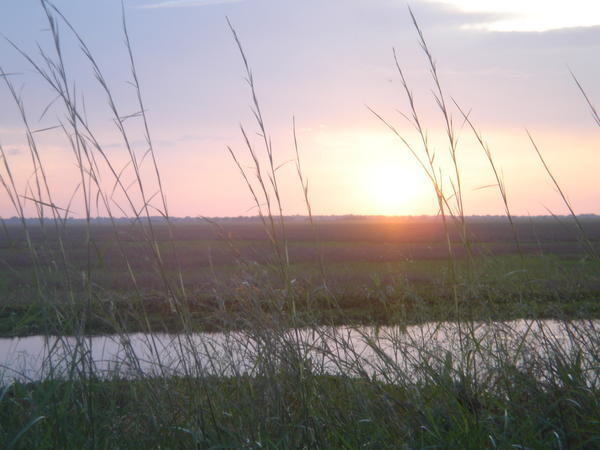 Sunset over Los Llanos