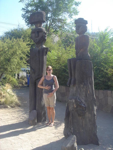 This is me, ´Being´ the Statue