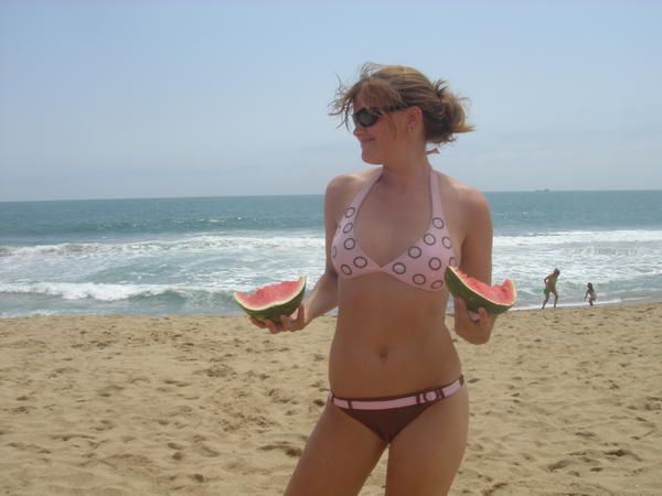 Watermelons on the Beach