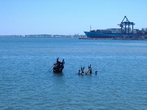 Port in Montevideo