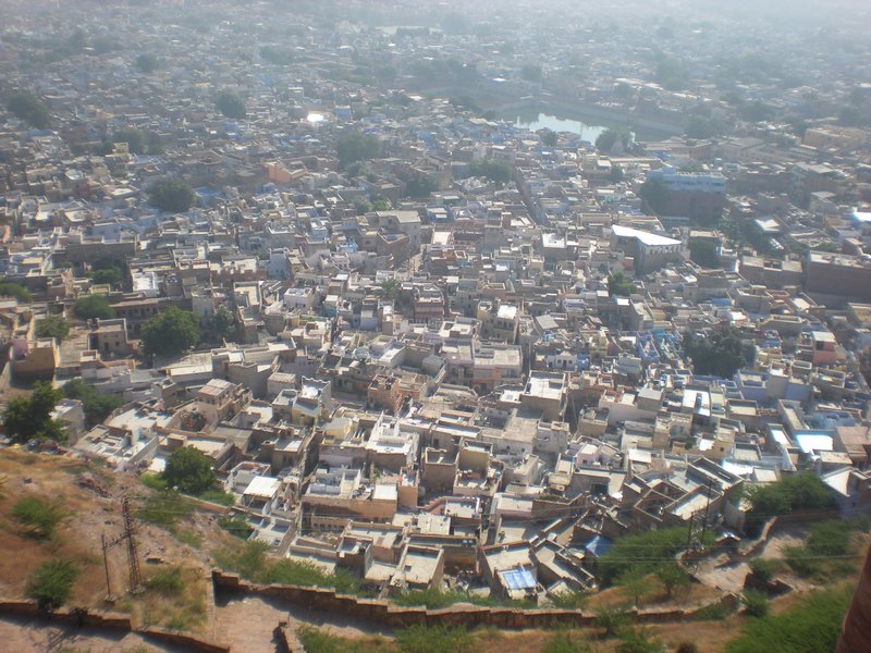 Jodhpur city - From the Fort